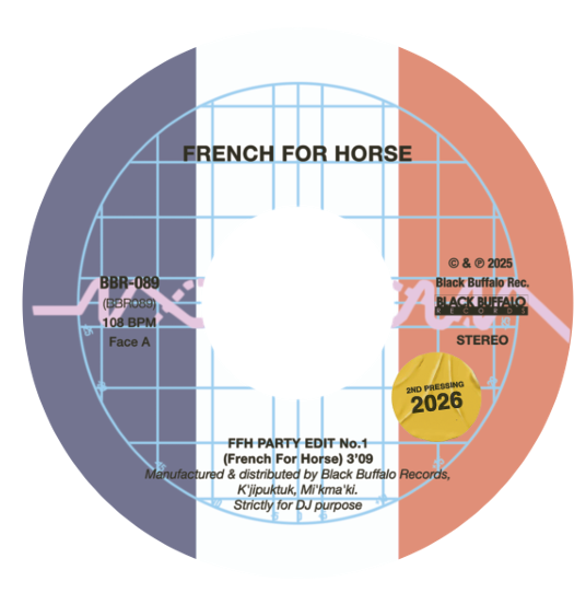 French For Horse - Party Edit No. 1 / Here Come De Rapture (2nd
